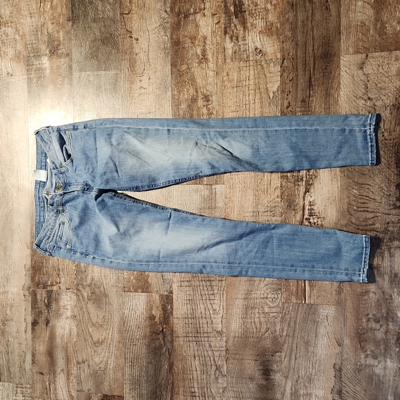 H&M Jeans Denim By Hm Womens Jeans 2834 Light Blue Super Skinny Low